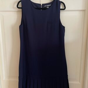 Karl Lagerfeld Midnight Blue Midi Dress